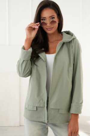 Kurtka Katarzyna oliwkowa